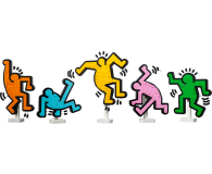LEGO Art 31216 Keith Haring - tańczące postacie - 1335448 - zdjęcie 8